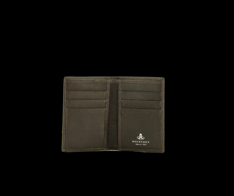 Métropol| Porte-cartes marron