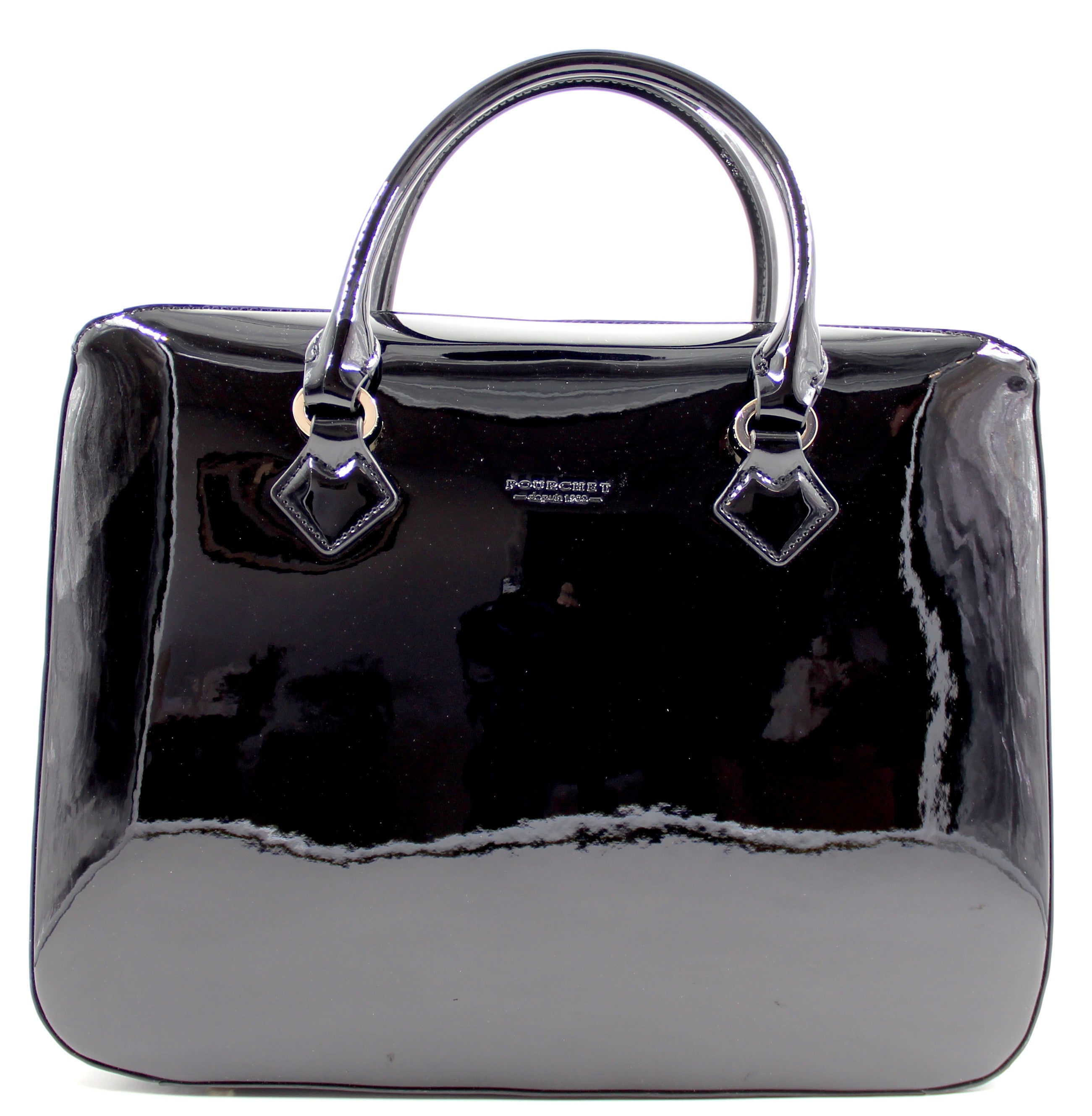 Cassetta | Vernis porté main noir
