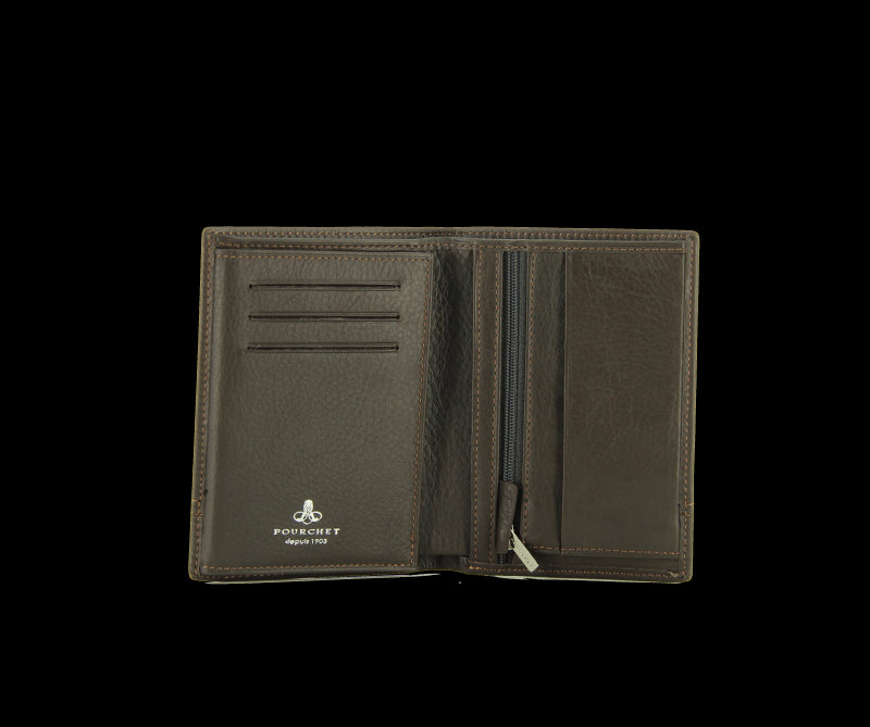 Métropol| Portefeuille marron