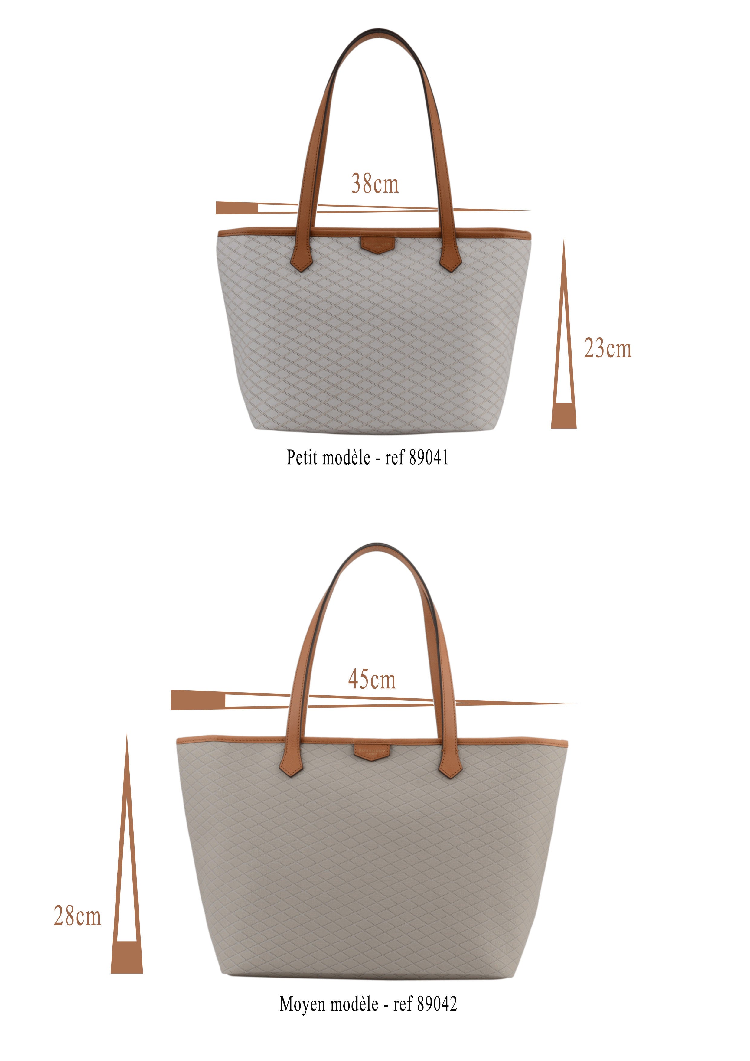 Waves | MM cabas taupe