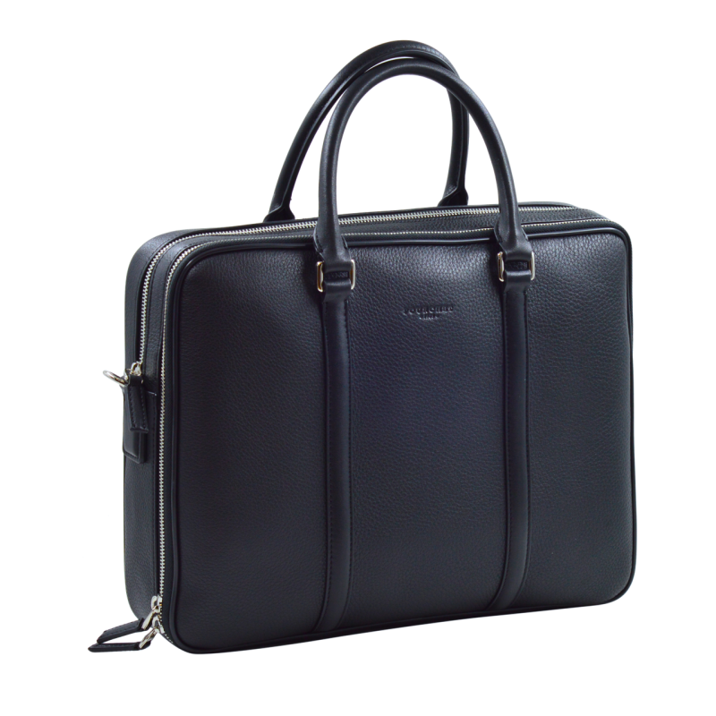 Ethan | Porte documents 2 soufflets marine