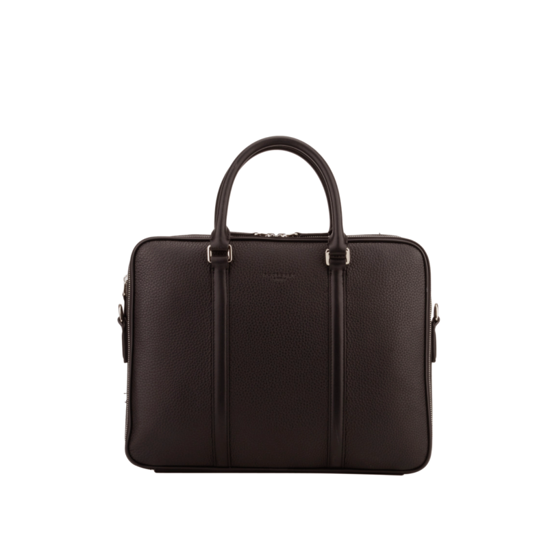 Ethan | Porte documents 1 soufflet marron