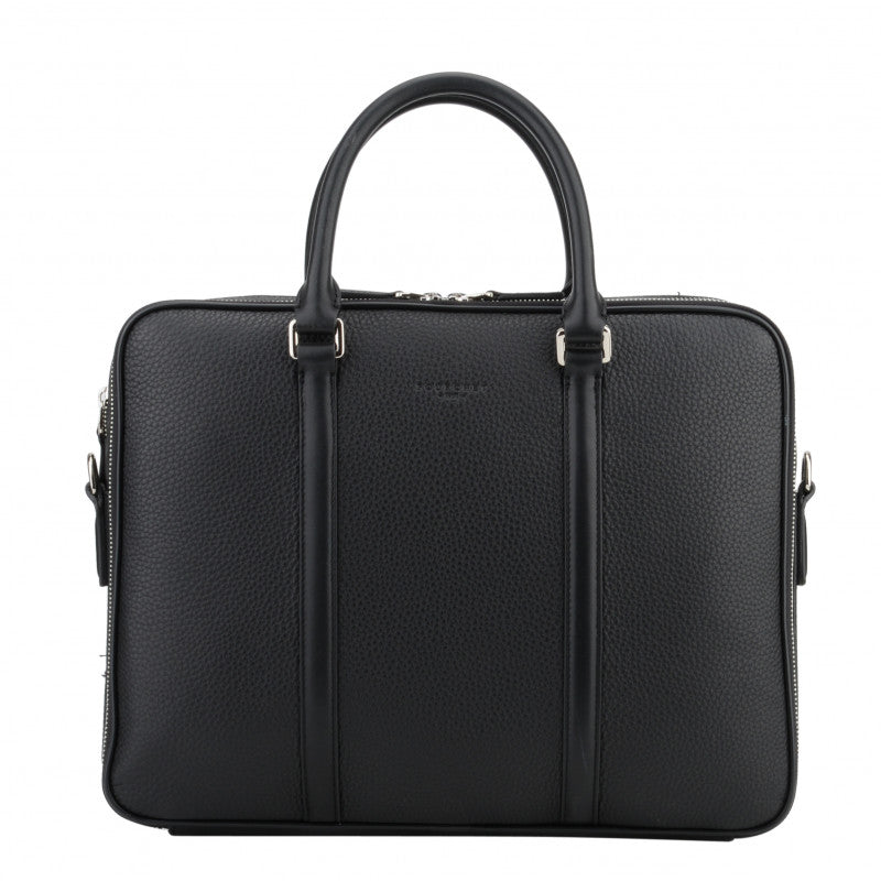 Ethan | Porte documents 1 soufflet noir