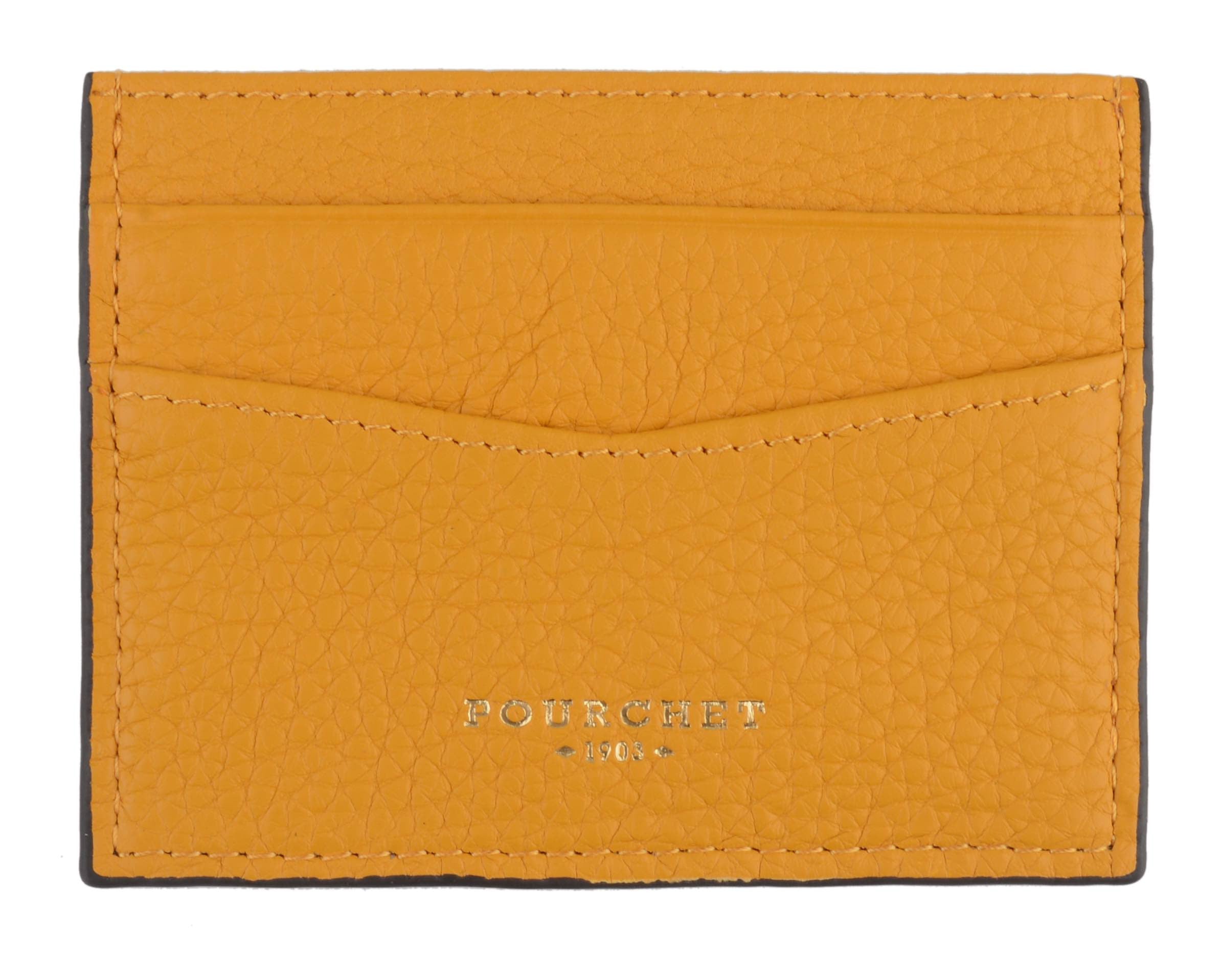 Club | Porte carte safran