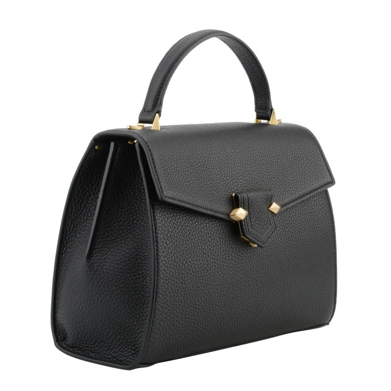Medium Fabric Black Bag