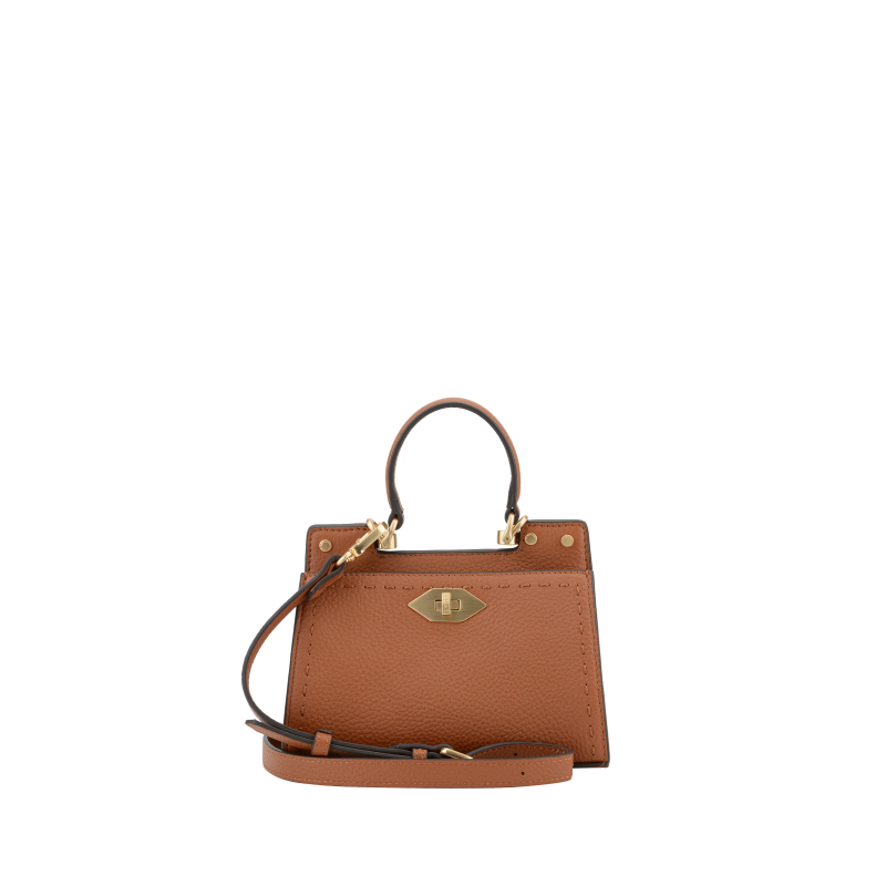 Mini Cassels Bag Black & Camel