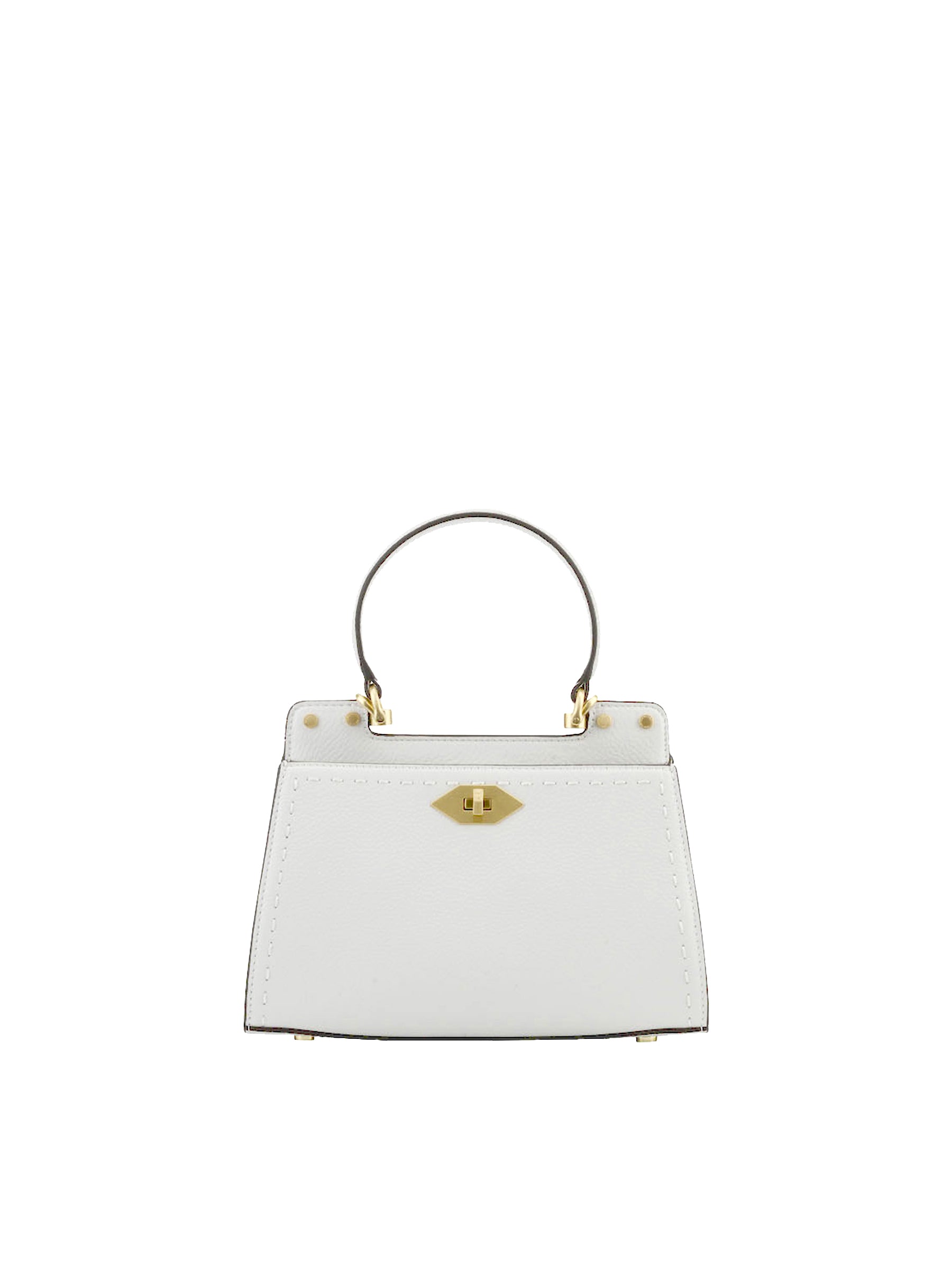 White Micro Handbag