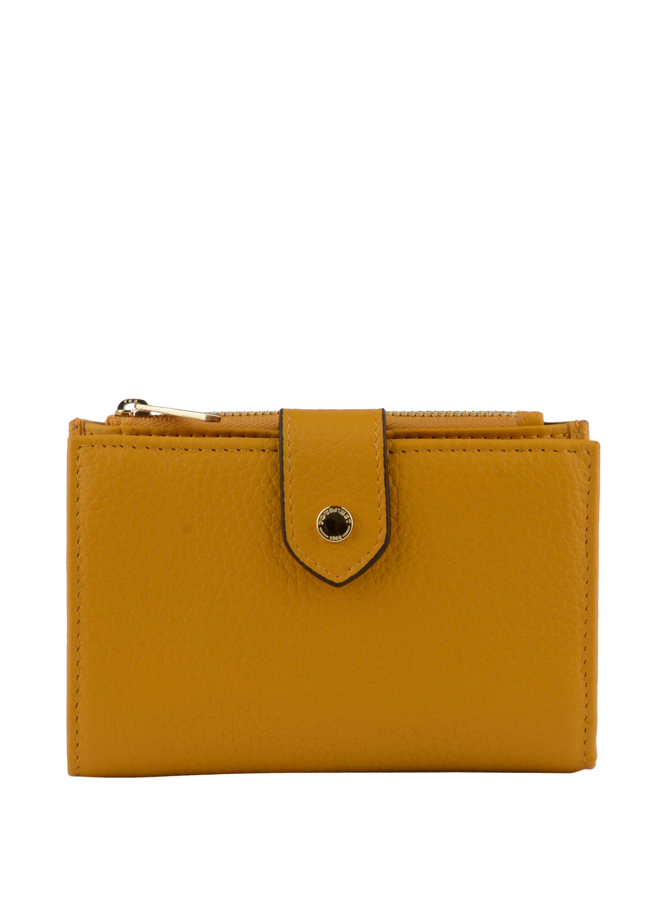 Club - Petit portefeuille safran