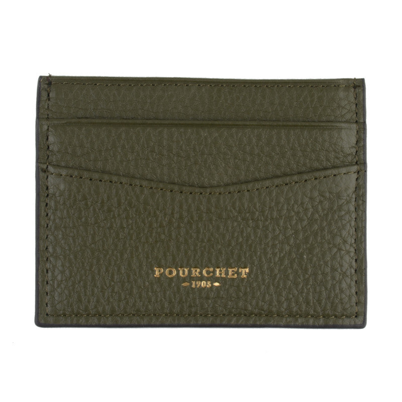 Club | Porte carte kaki