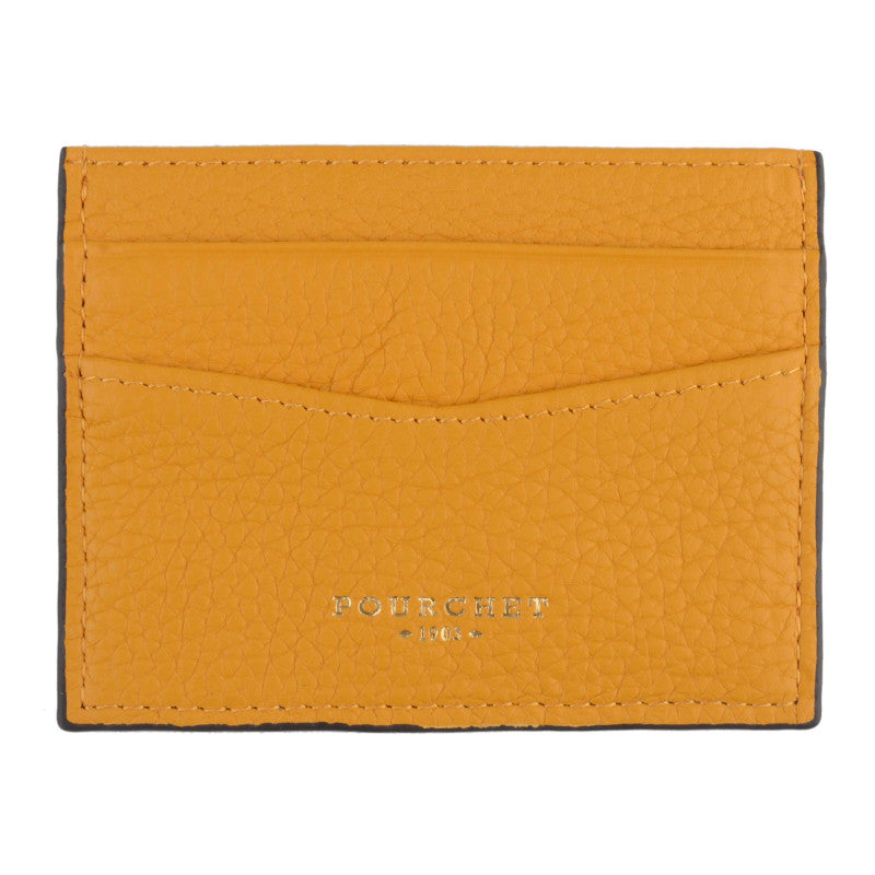 Club | Porte carte safran