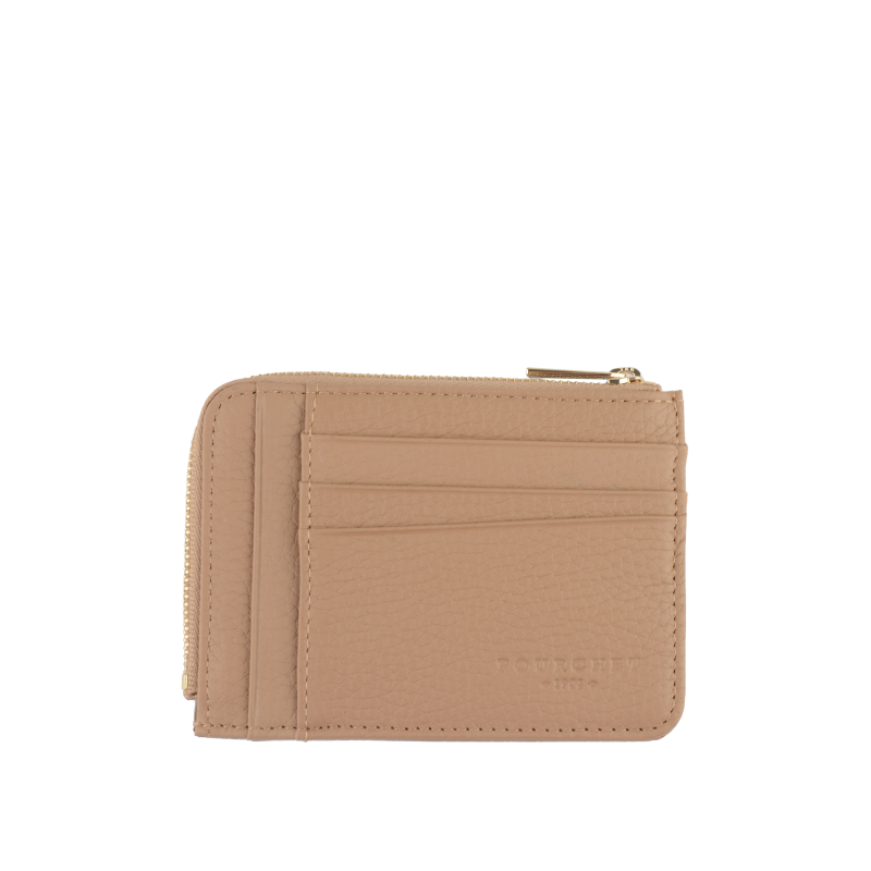 Club - Porte monnaie/carte plat mastic
