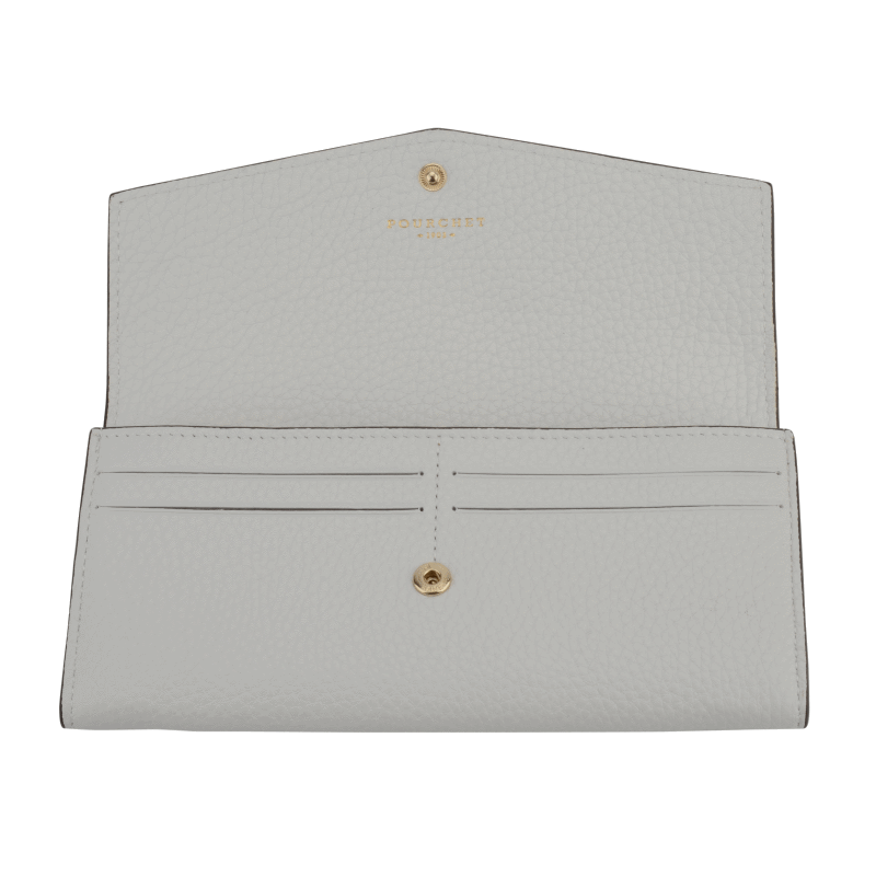 Club | Grand porte monnaie blanc