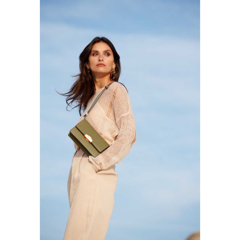 Small forest shoulder bag