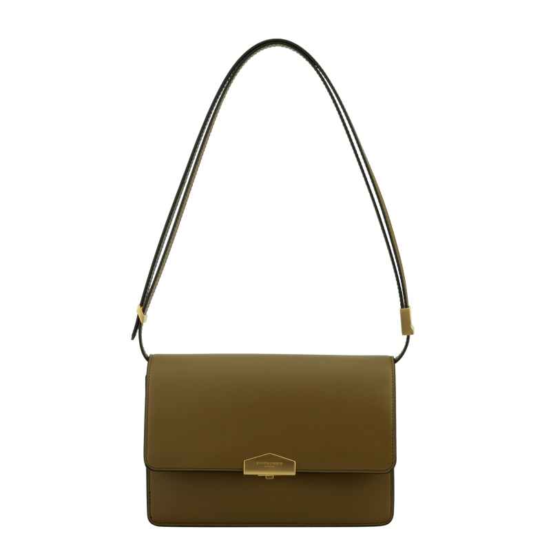 Large forest shoulder bag