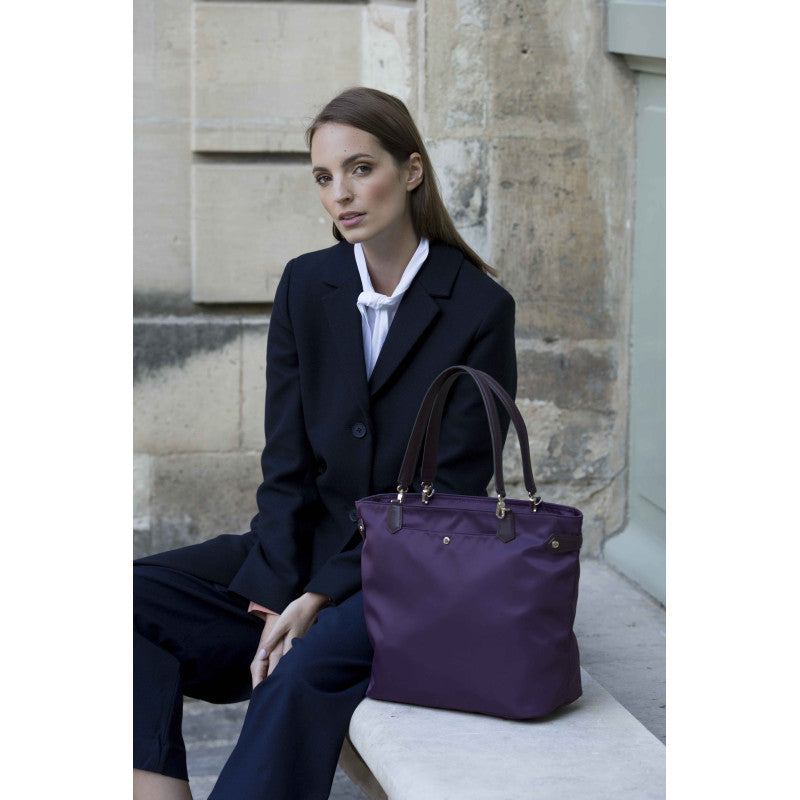 Daily | Moyen porté épaule prune