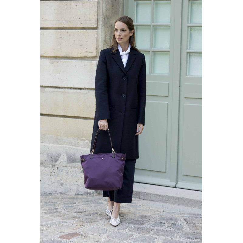 Daily | Moyen porté épaule prune