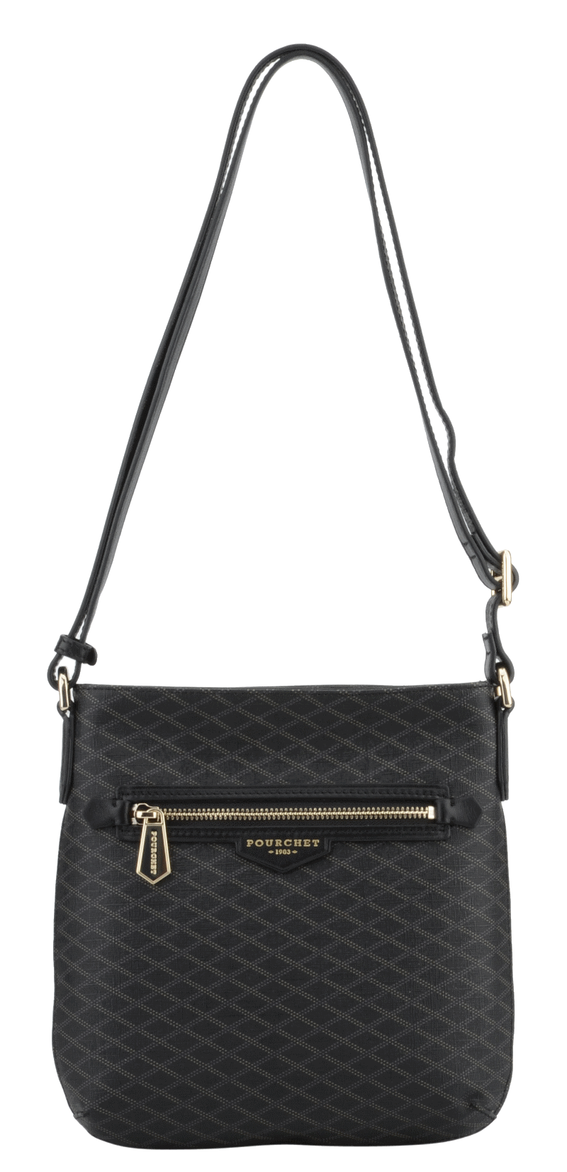 Volver Coated - Porté travers noir