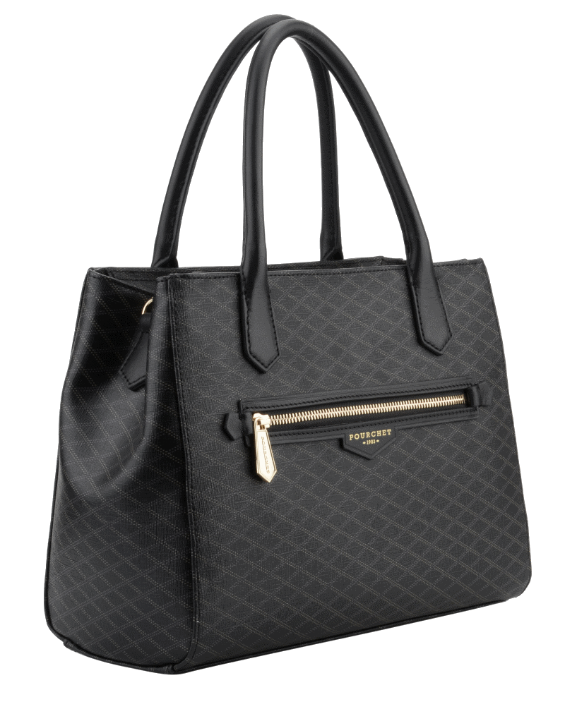 Volver Coated - Petit Porté main noir