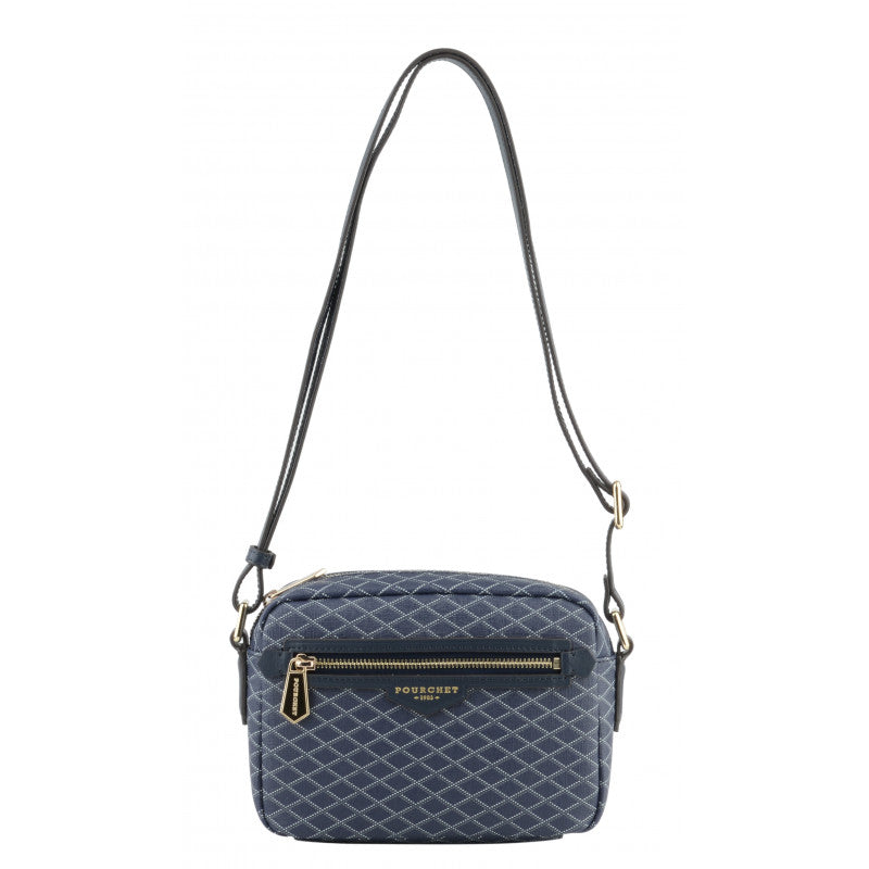 Small navy blue crossbody bag