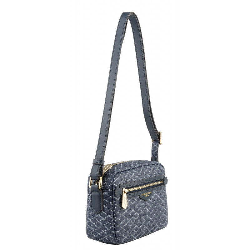 Small navy blue crossbody bag