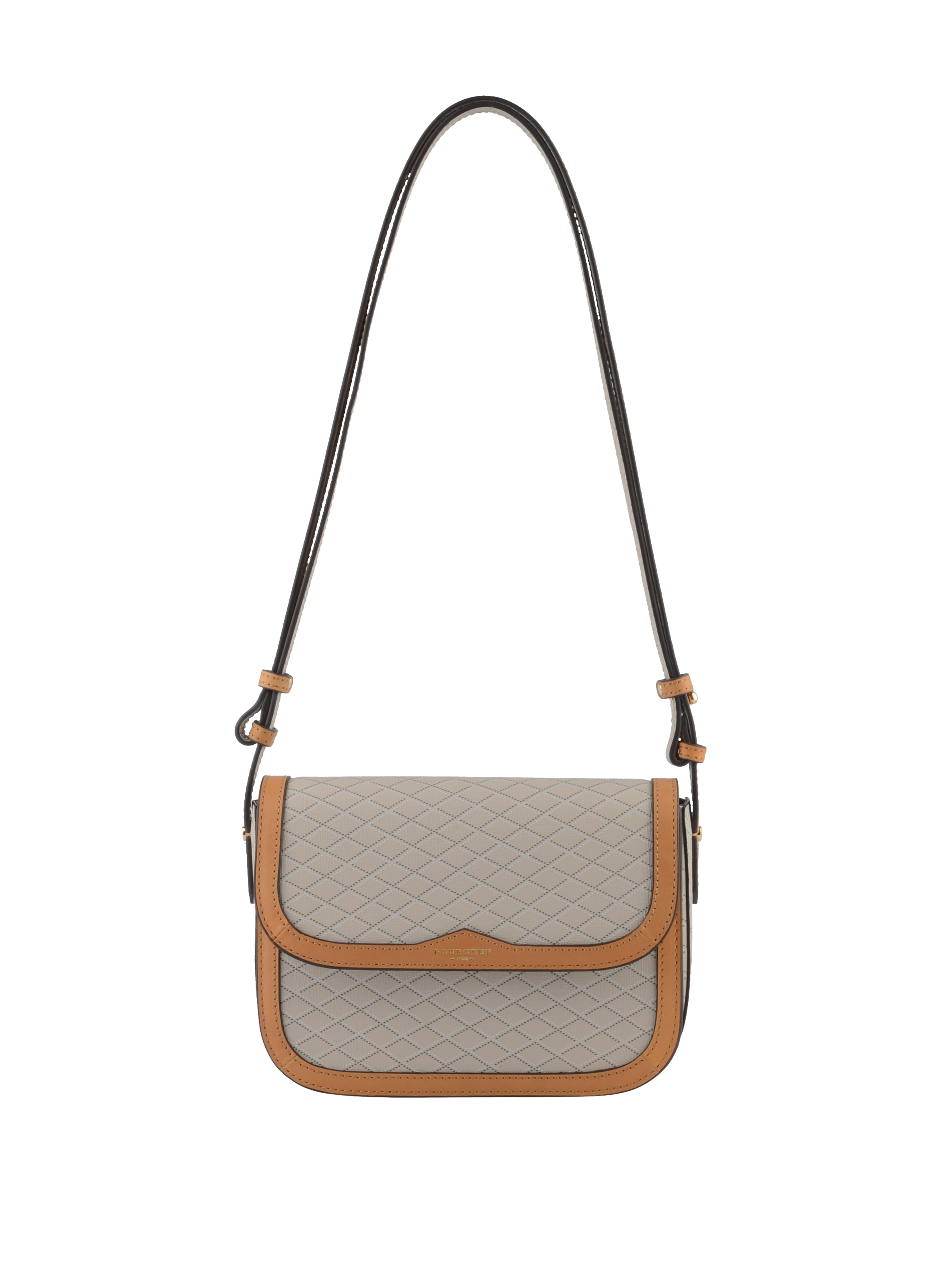 Waves - Petit sac à rabat taupe