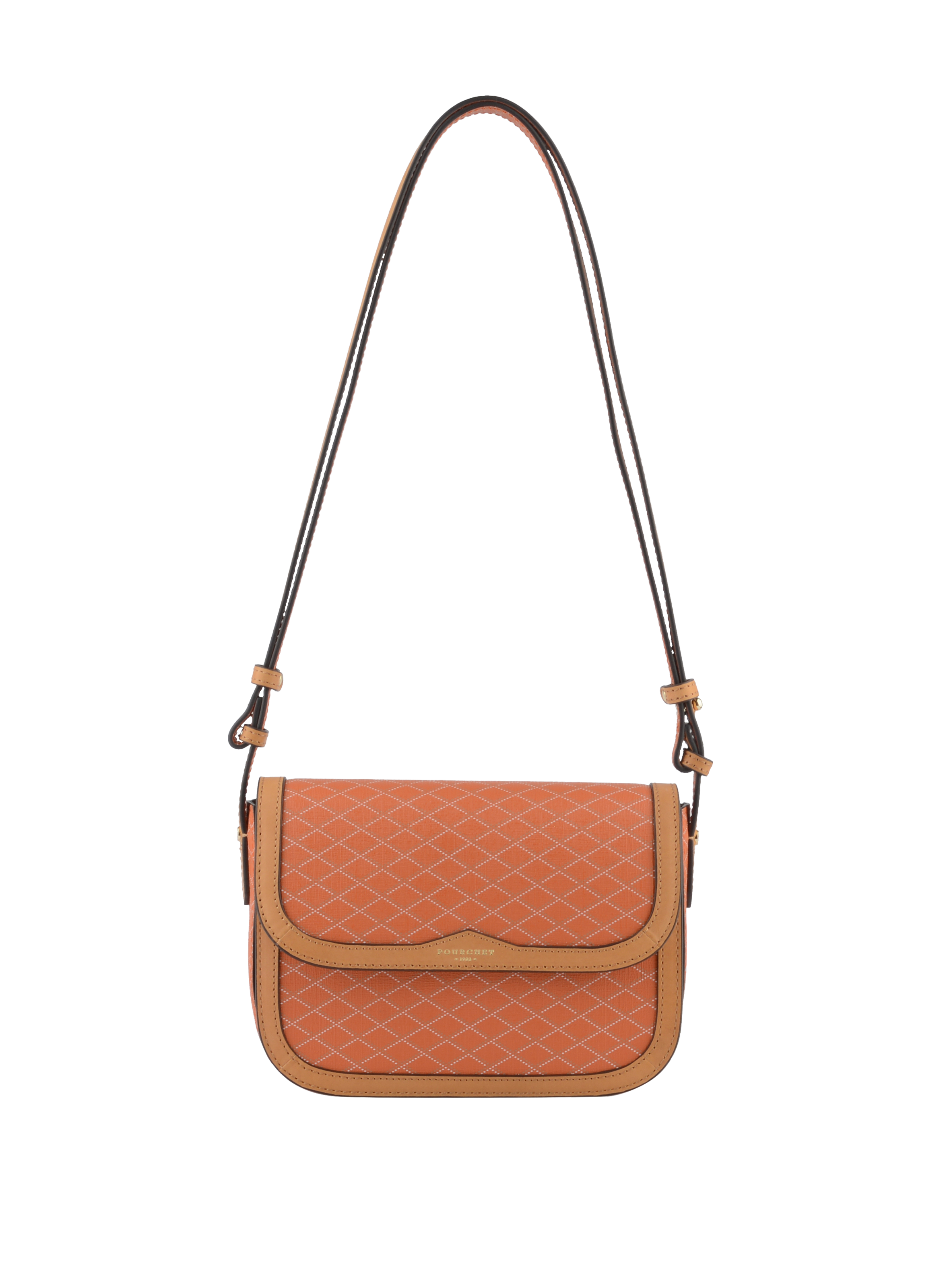 Waves - Petit sac à rabat orange