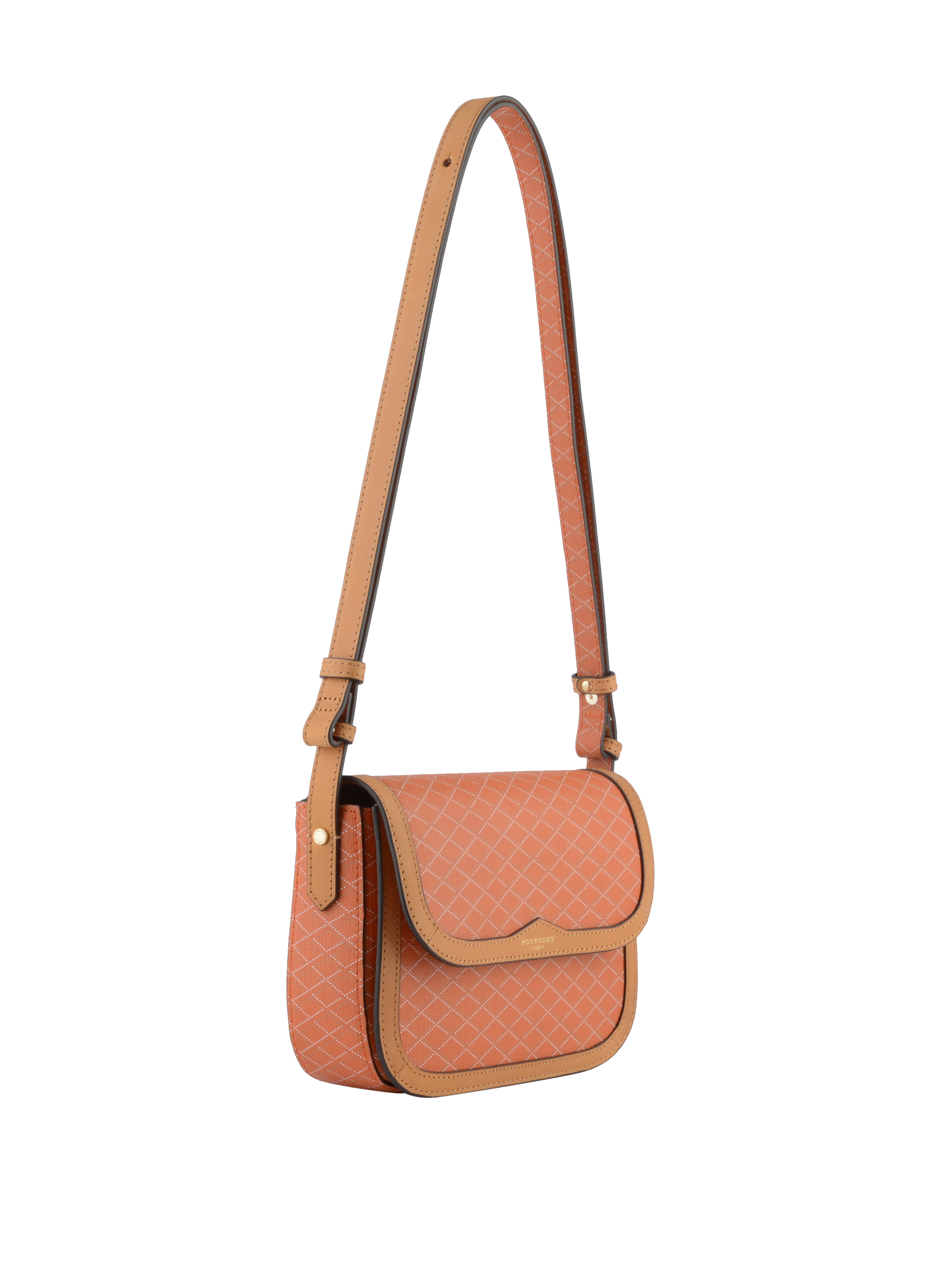 Waves - Petit sac à rabat orange