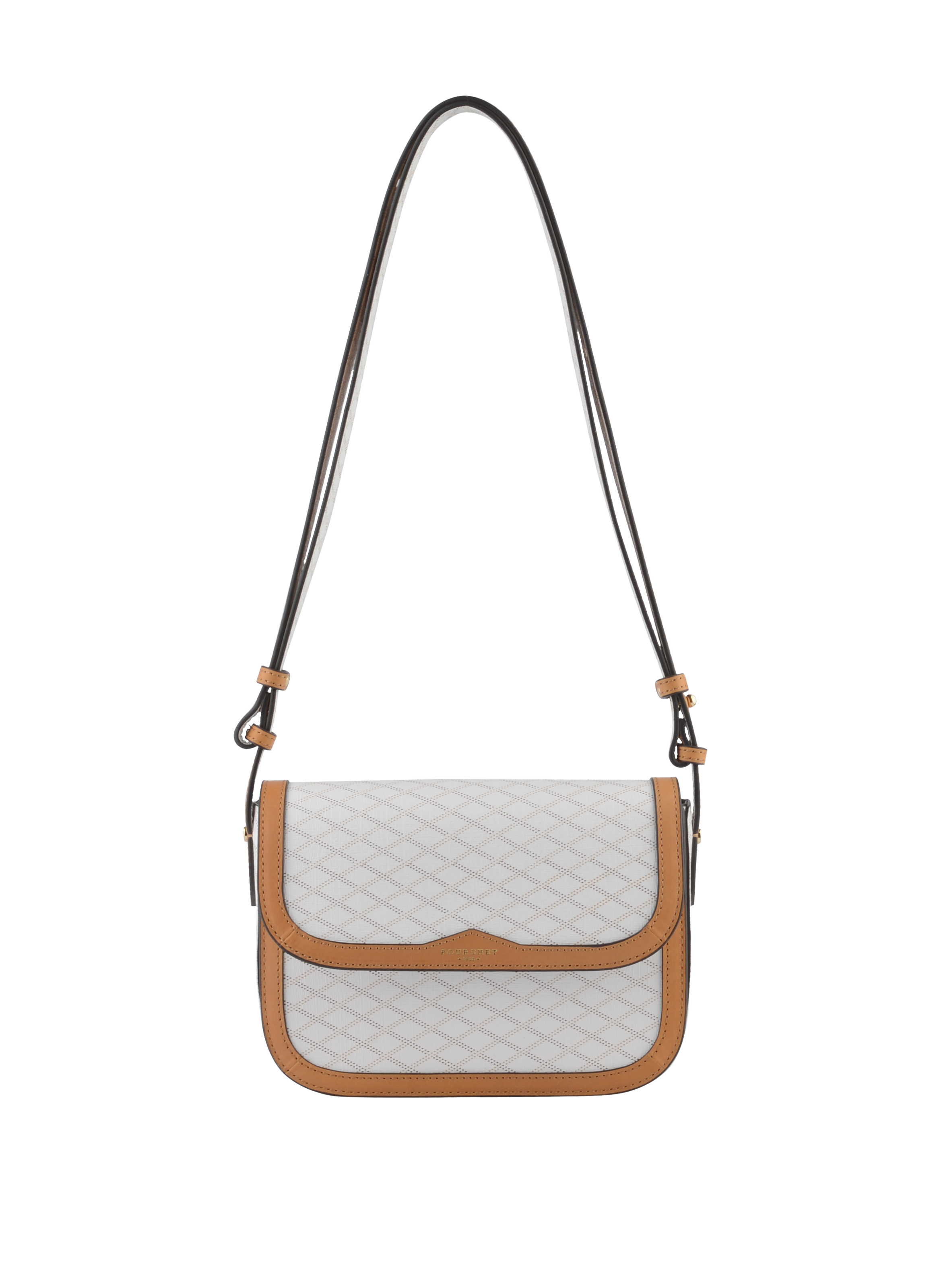 Waves - Petit sac à rabat blanc