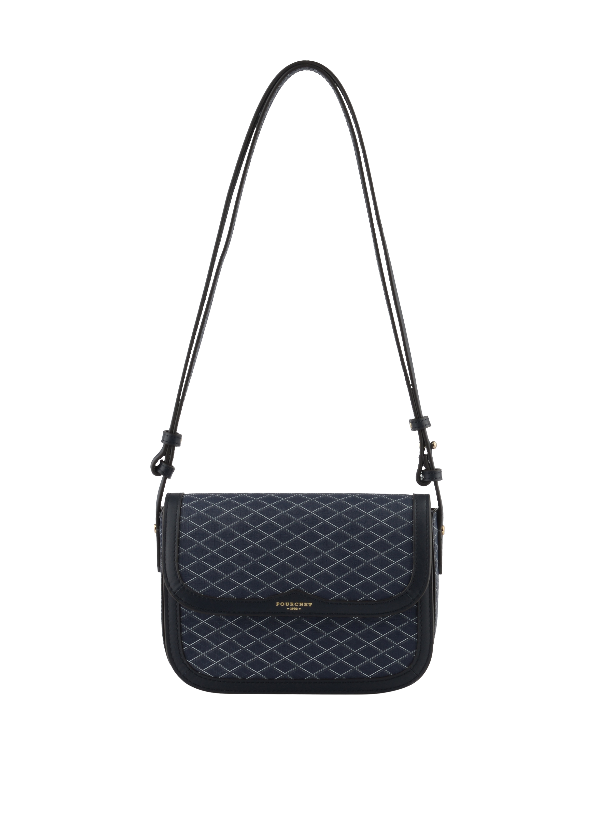 Waves - Petit sac à rabat marine