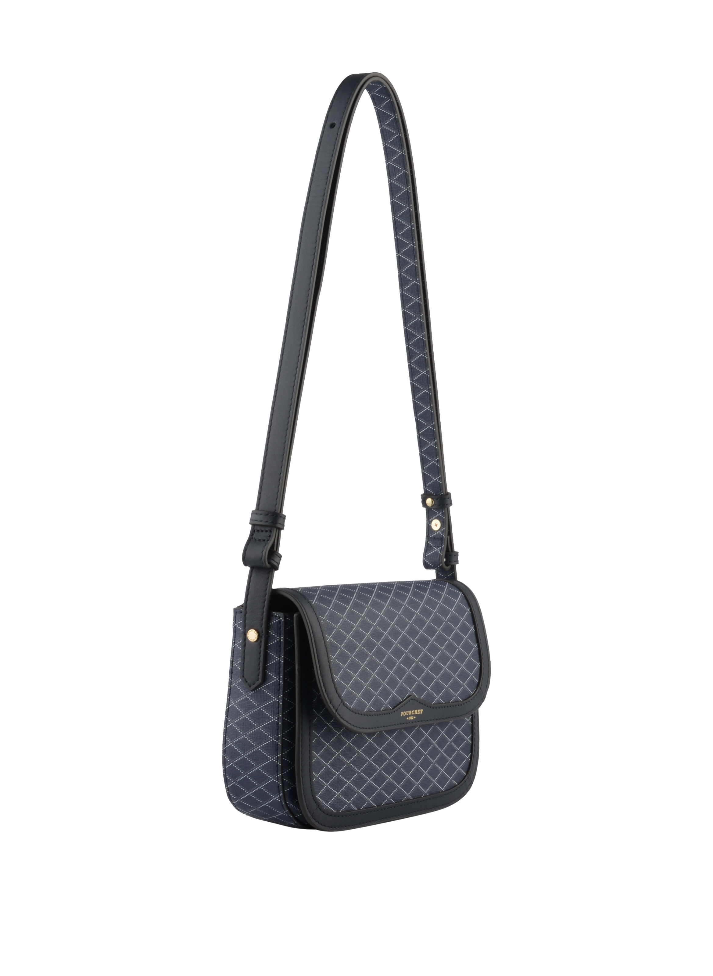 Waves - Petit sac à rabat marine