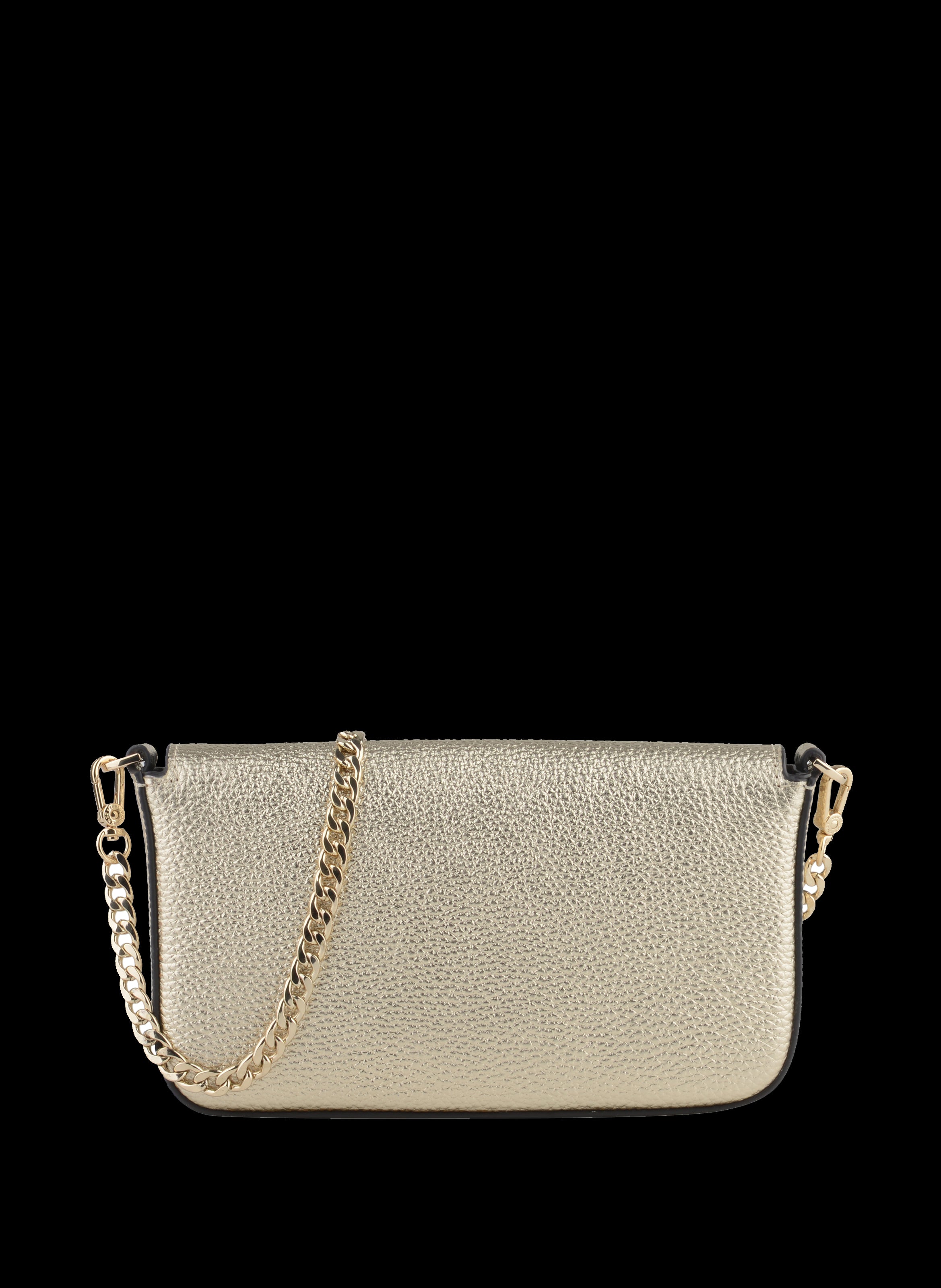 Club | Sac pochette dorée