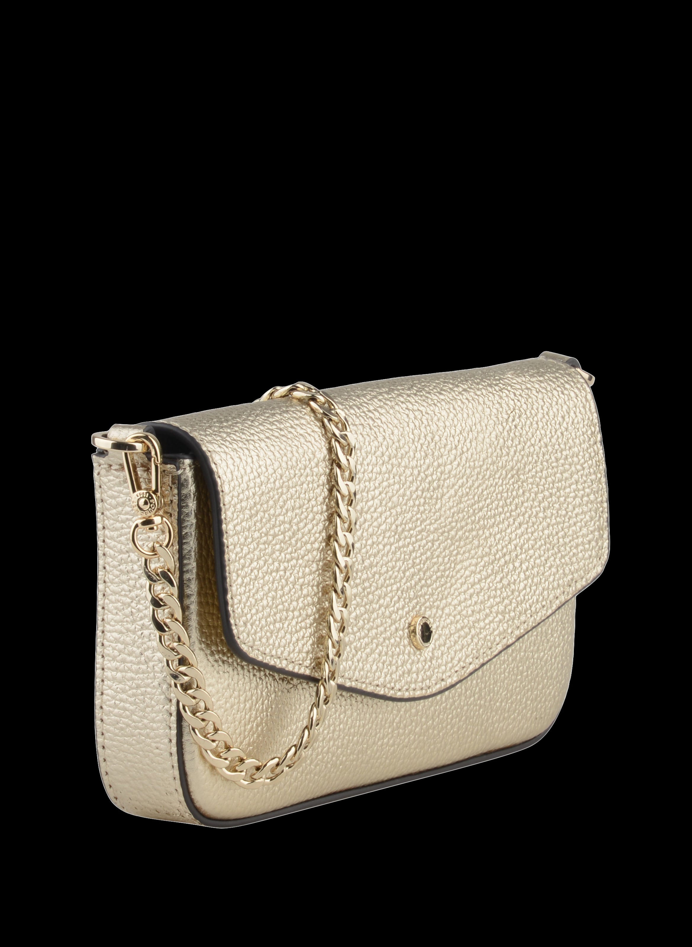 Club | Sac pochette dorée