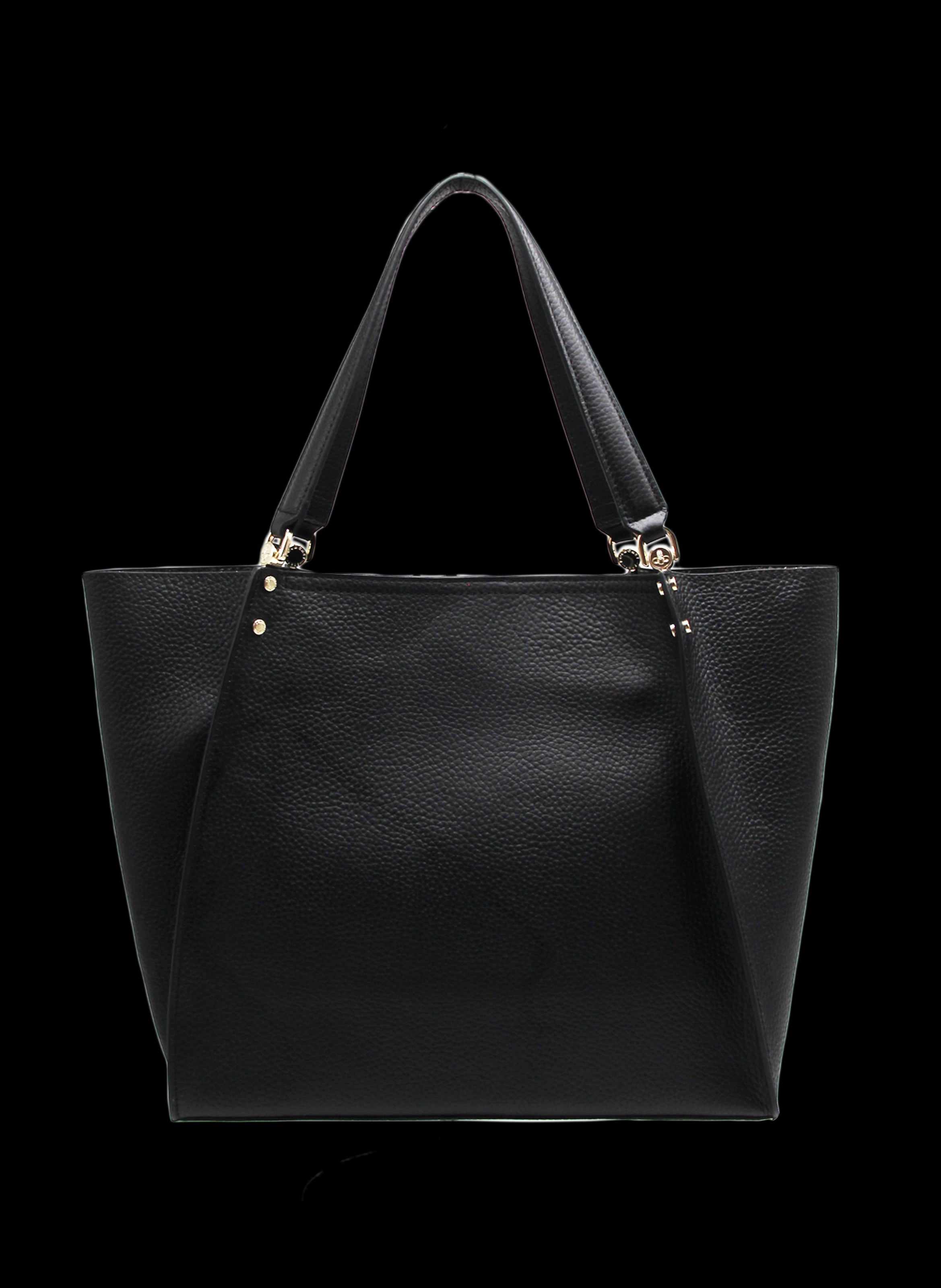 Grand cabas Hebdo Madison noir
