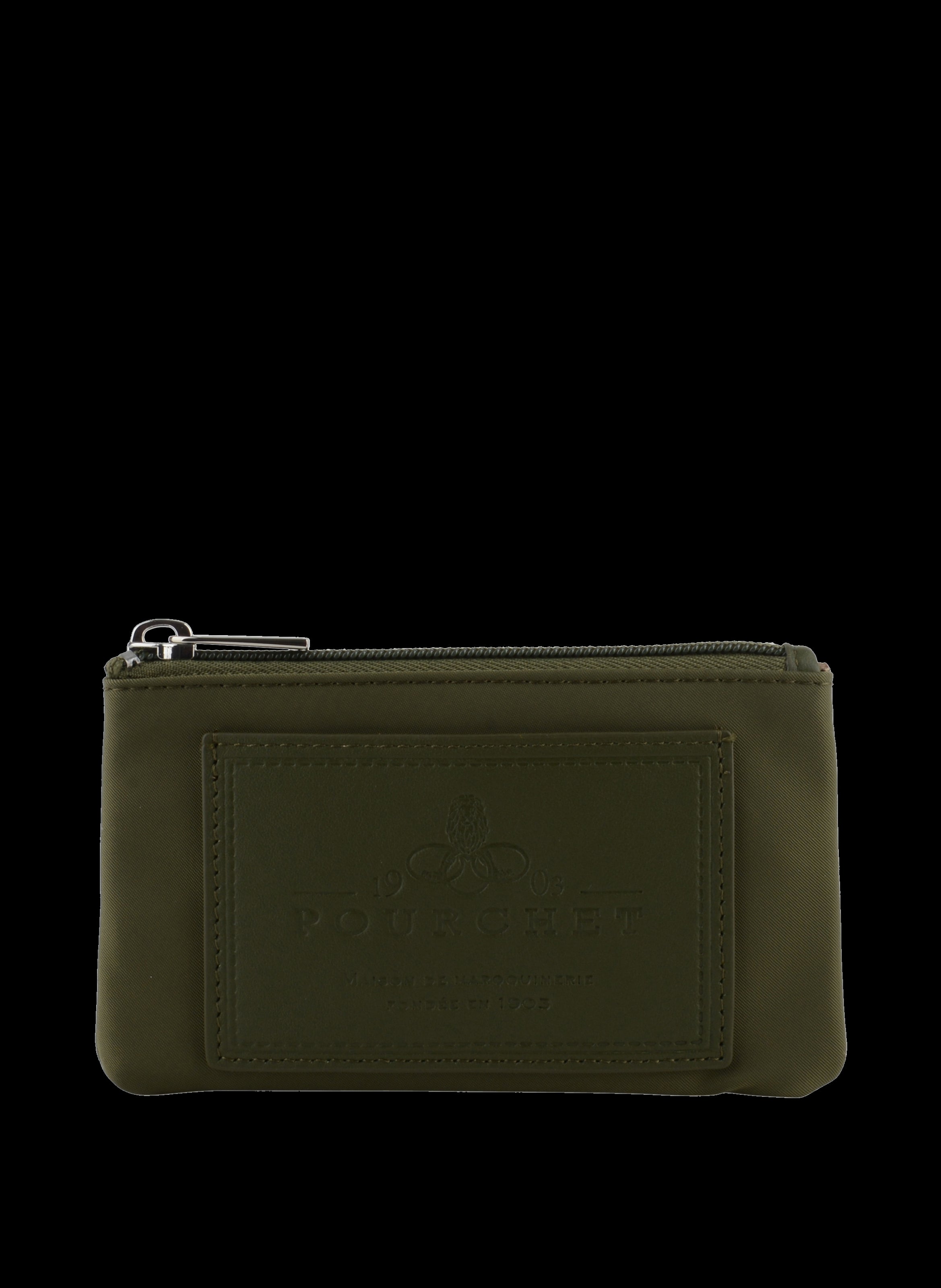 Petit porte monnaie Escale kaki