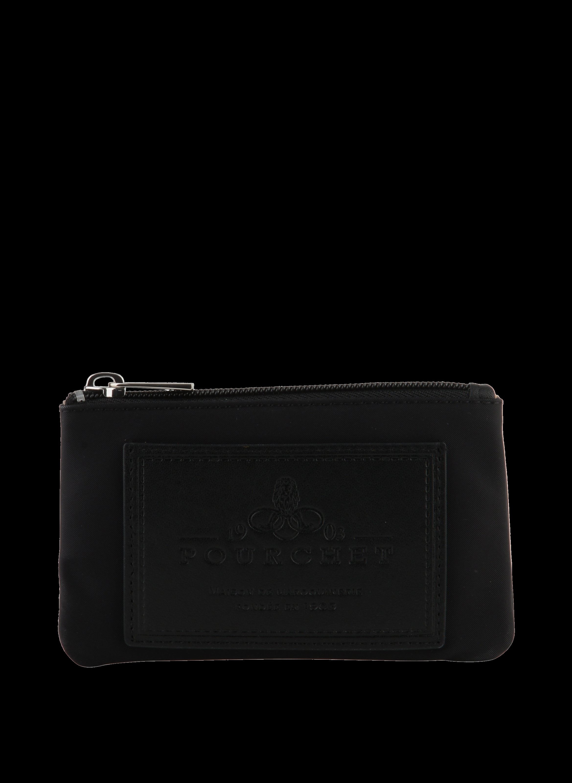 Petit porte monnaie Escale noir