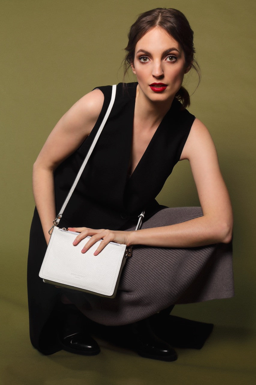 Alesia | PM trotteur blanc