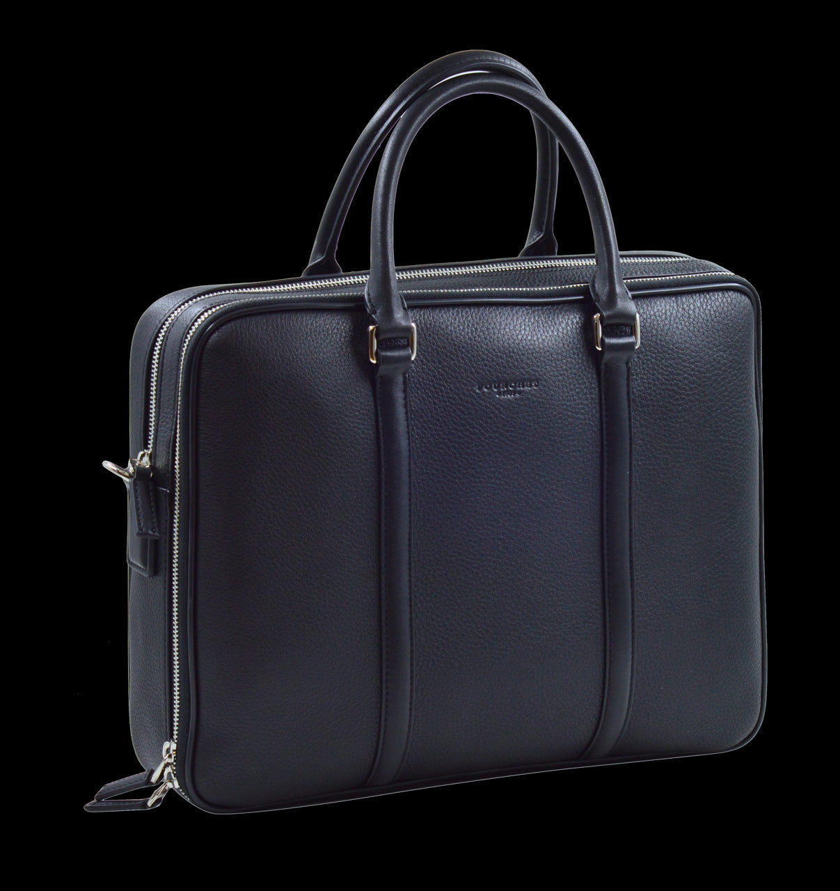 Ethan | Porte documents 2 soufflets marine