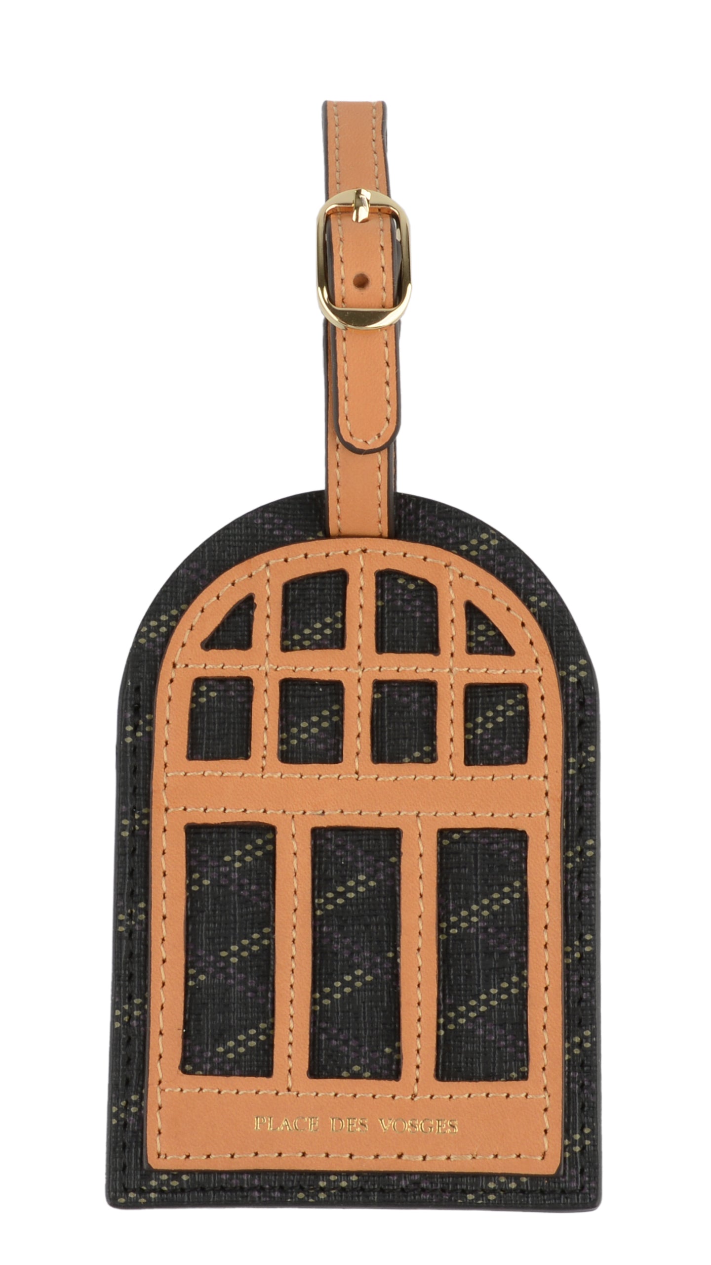 Porte étiquette - Vitrine Vosges noir