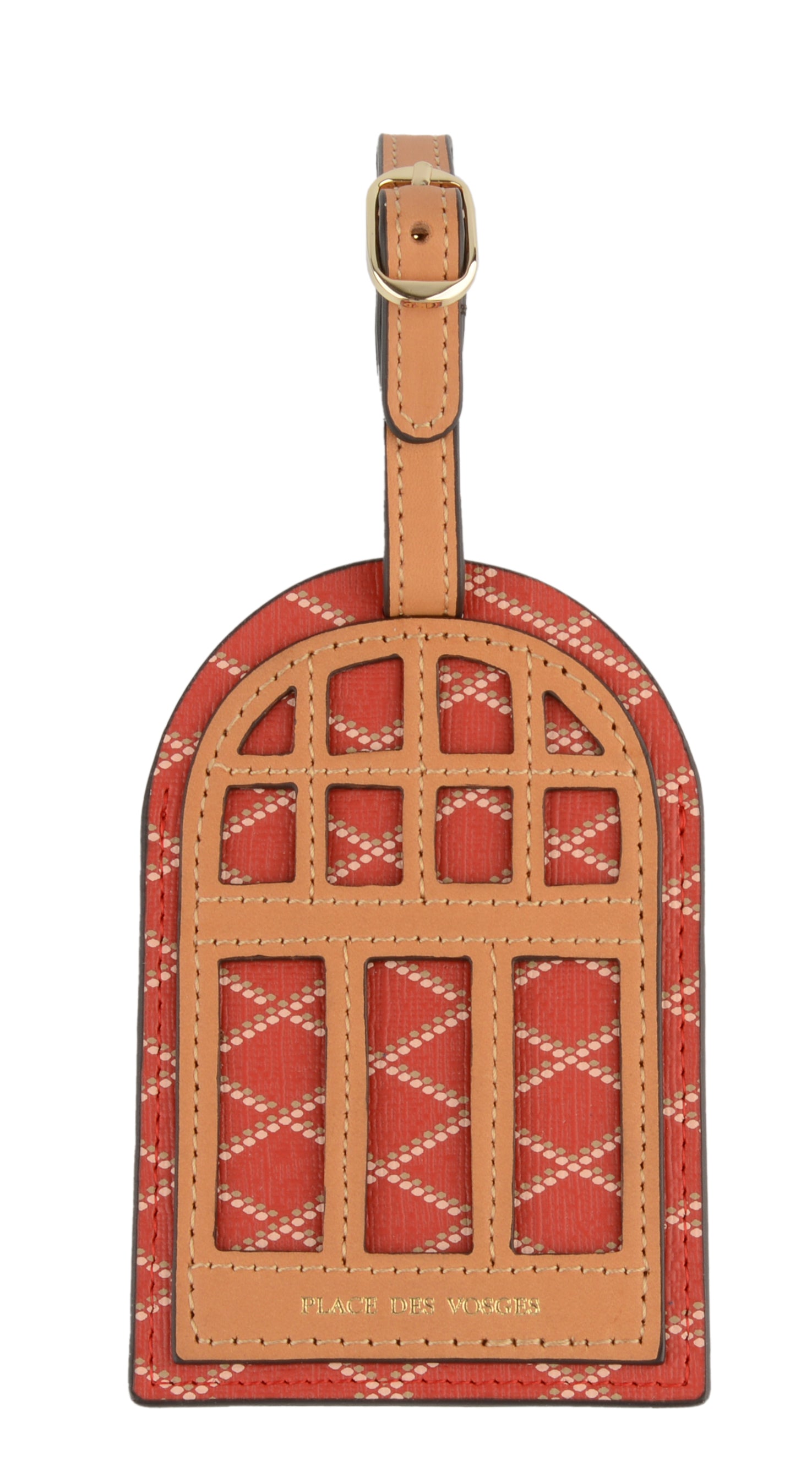 Porte étiquette - Vitrine Vosges rouge